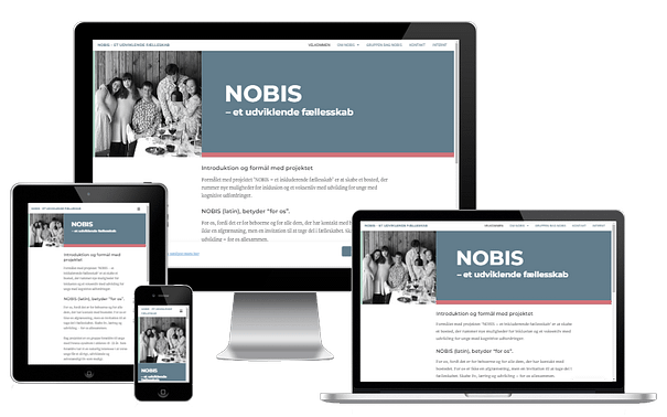 Ny Hjemmeside Bosted Nobis Kobenhavn WordPress