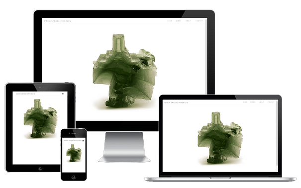 Ny Hjemmeside Designer Kunstner Maria Sparre Petersen WordPress