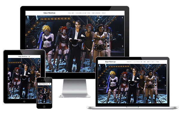 Ny Hjemmeside Scenograf Goje Rostrup WordPress 4