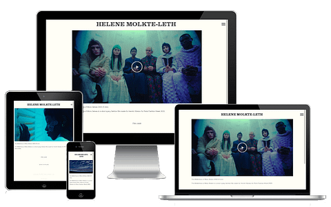 Ny Hjemmeside Til Filminstruktoer Helene Moltke Leth Wordpress Design 3