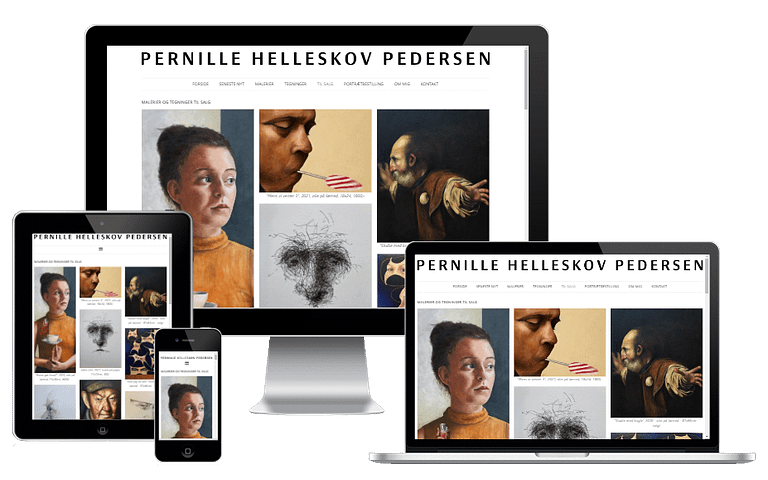 Ny Wordpress Hjemmeside Maler Pernille Helleskov 02