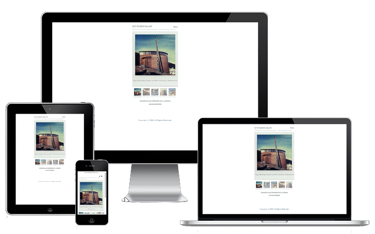 Polaroid Online Gallery Hjemmeside WordPress 0