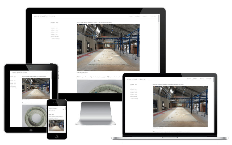 Ny Hjemmeside Designer Kunstner Maria Sparre Petersen 05