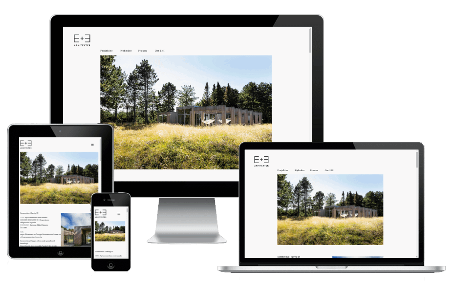 Ny Hjemmeside Ee Arkitekter WordPress 04