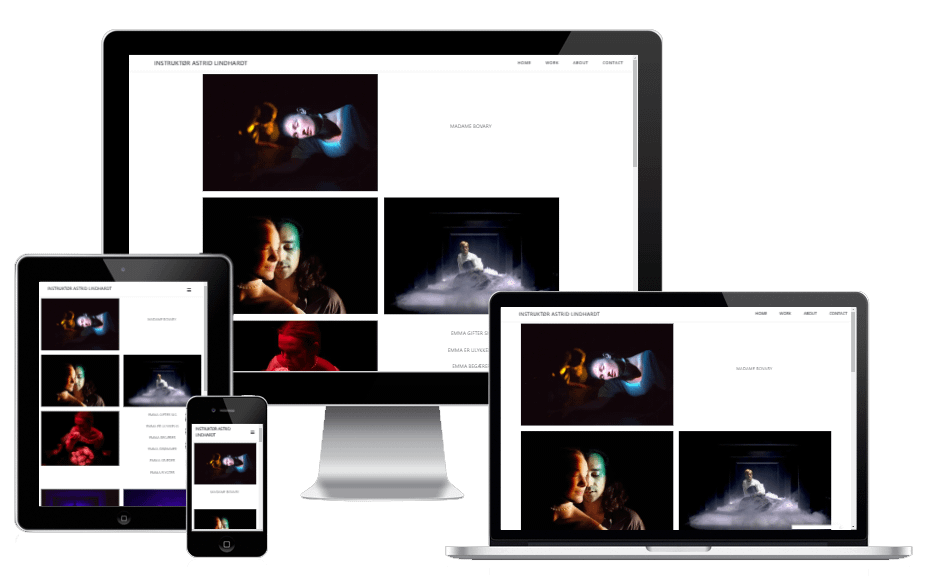 Ny Hjemmeside Instruktoer Scenekunstner Astrid Lindhardt Wordpress