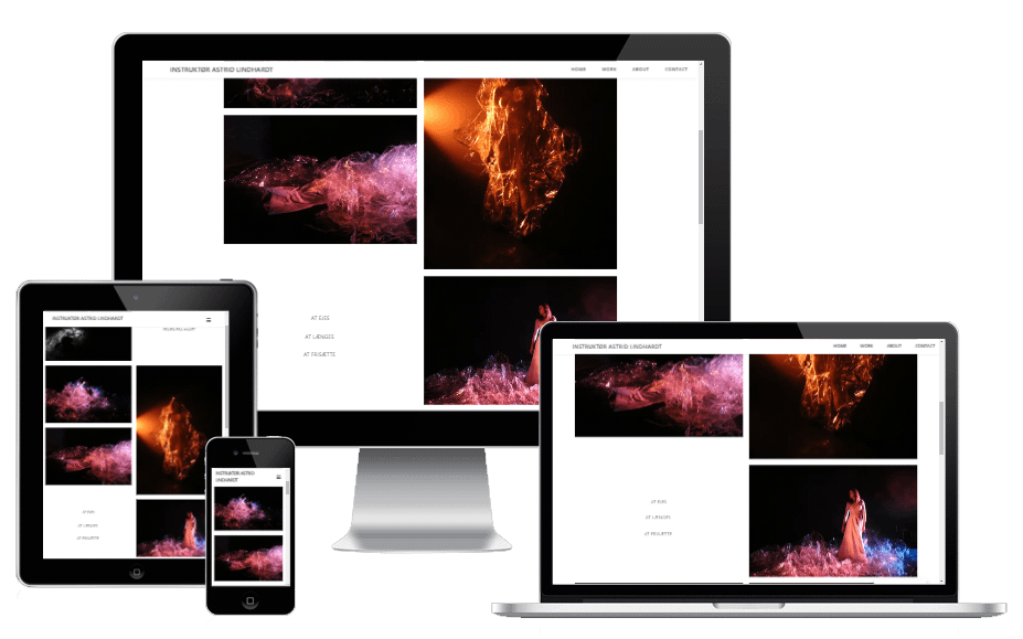 Ny Hjemmeside Instruktoer Scenekunstner Astrid Lindhardt Wordpress