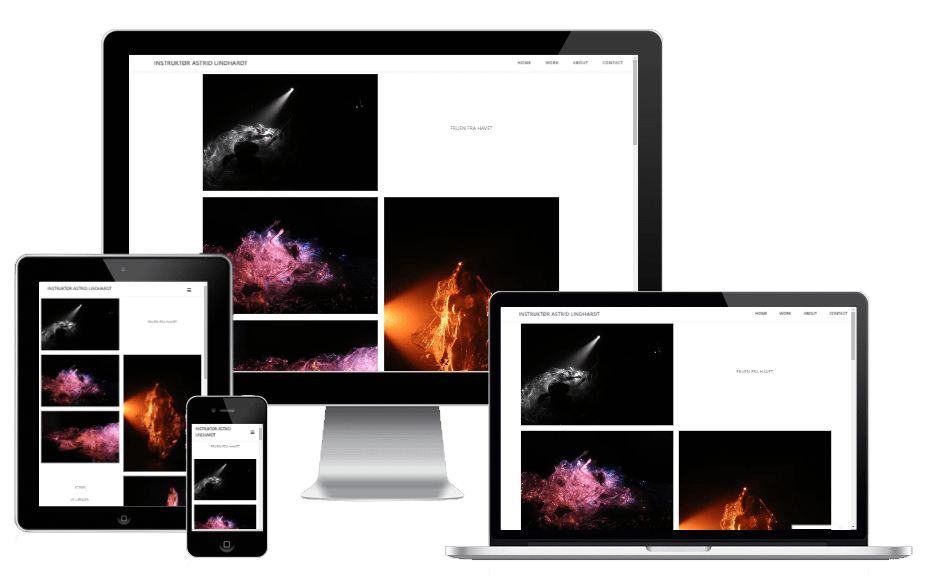 Ny Hjemmeside Instruktoer Scenekunstner Astrid Lindhardt Wordpress