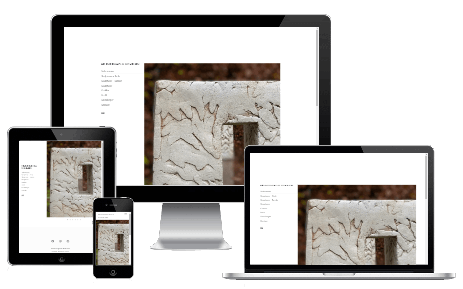 Ny Hjemmeside Keramiker Skulpturer Engholm Michelsen keramik