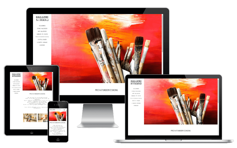 Ny Hjemmeside Kunstner Lisbeth Nymand Wordpress 02