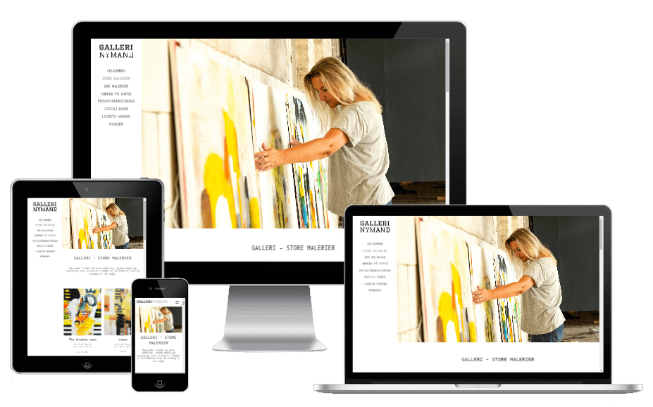 Ny Hjemmeside Kunstner Lisbeth Nymand Wordpress 05