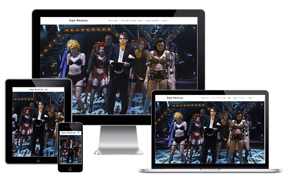 Ny Hjemmeside Scenograf Goje Rostrup Wordpress 4