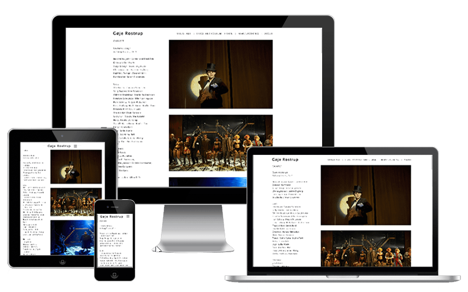 Ny Hjemmeside Scenograf Goje Rostrup Wordpress 7