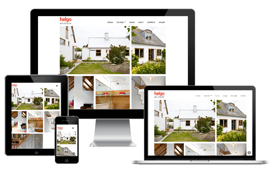 Ny Hjemmeside Wordpress Arkitekt Helgo 1