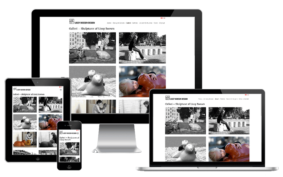 Ny Hjemmeside Wordpress Designer Lissy