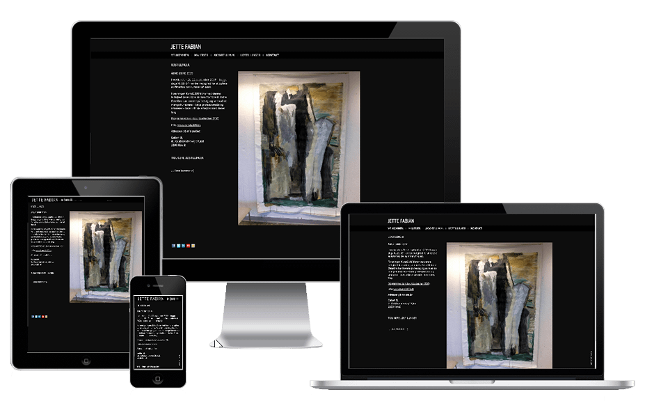 Ny Hjemmeside Wordpress Kunstner Maler Jette Fabian 6