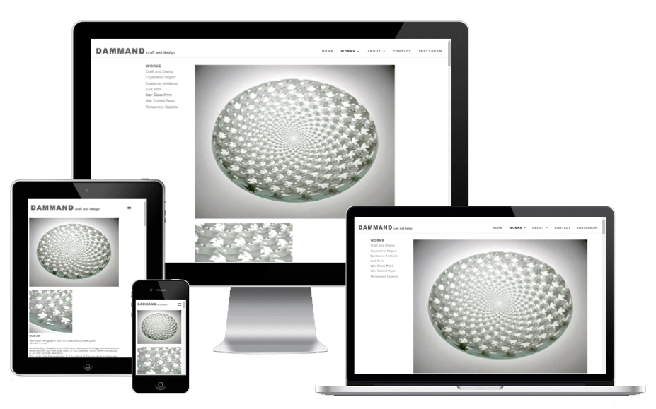 Ny Kunstnerhjemmeside Dammand Designer 03