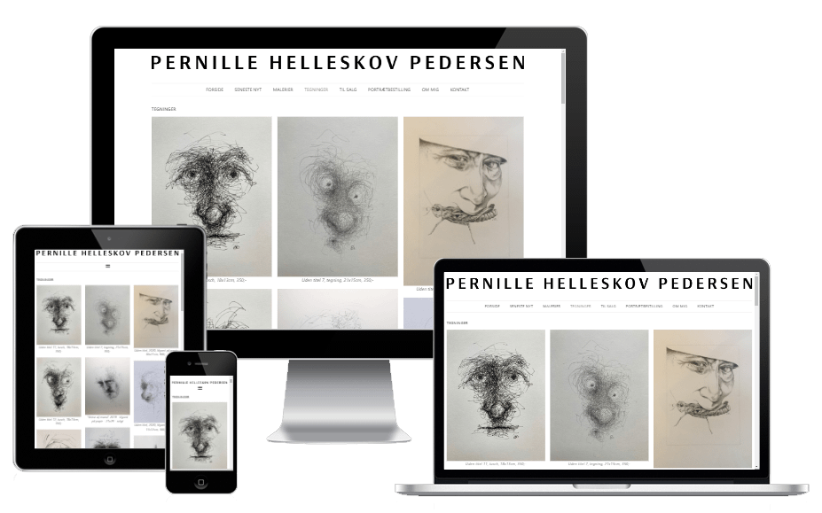 Ny Wordpress Hjemmeside Maler Pernille Helleskov 03